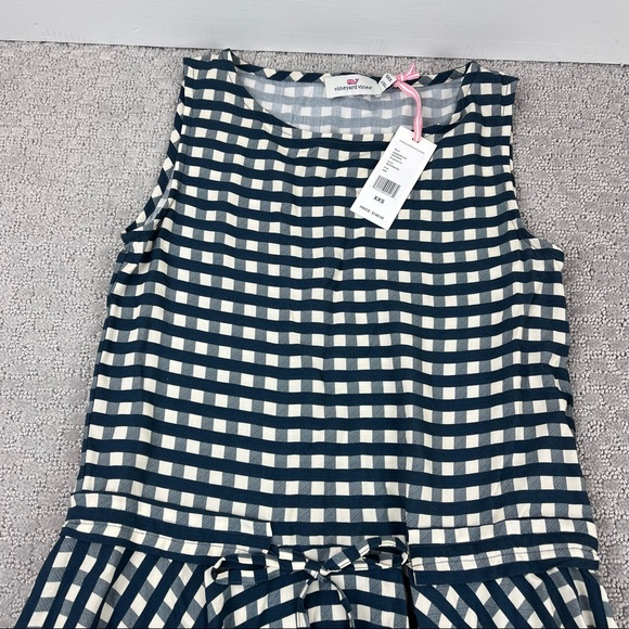 NWT vineyard vines gingham waist tie dress - Picture 2 of 15